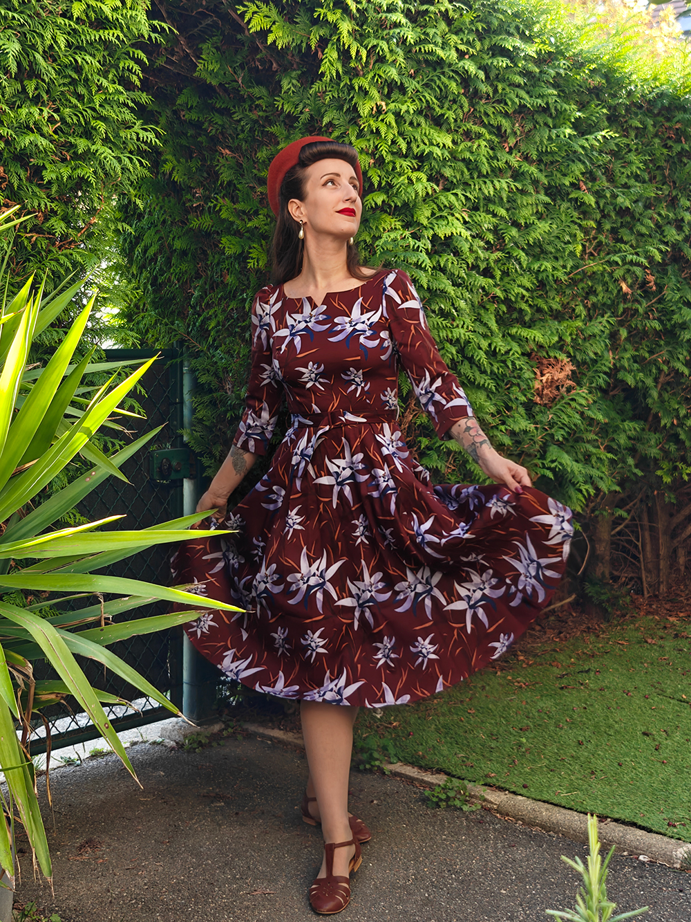 Maria Floral Swing Dress